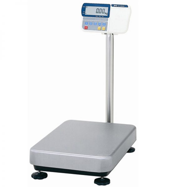 เครื่องชั่งกันน้ำ แบบวางพื้น AND รุ่น HW-60KGL