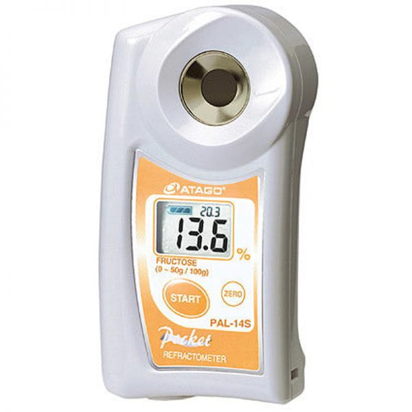 เครื่องวัดน้ำตาลฟรุกโตส Fructose Refractometer แบบดิจิตอลรุ่น PAL-14S