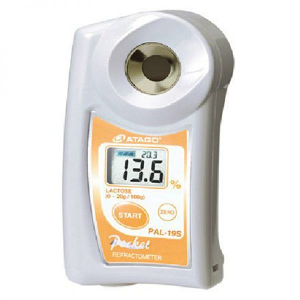 เครื่องวัดน้ำตาลแลคโตส Lactose Refractometer แบบดิจิตอลรุ่น PAL-19S