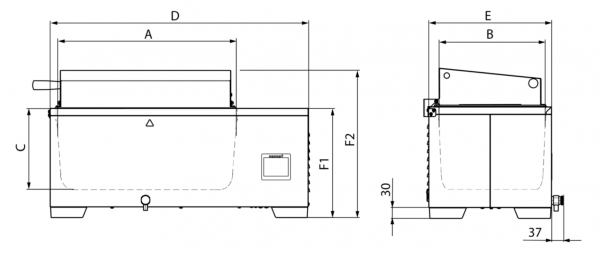 อ่างควบคุมอุณหภูมิ รุ่น WTB15 ฝา Slope ผลิตภัณฑ์ MEMMERT - Image 2