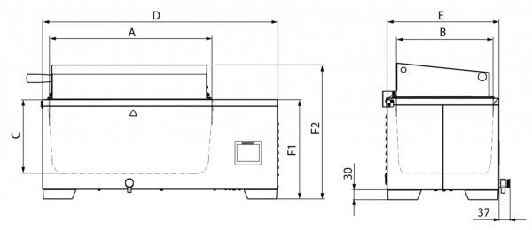 อ่างควบคุมอุณหภูมิ รุ่น WTB24 ฝา Slope ผลิตภัณฑ์ MEMMERT - Image 2